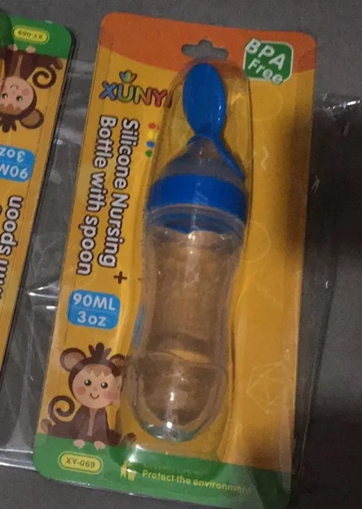 Silicone Spoon Bottle Feeder 1