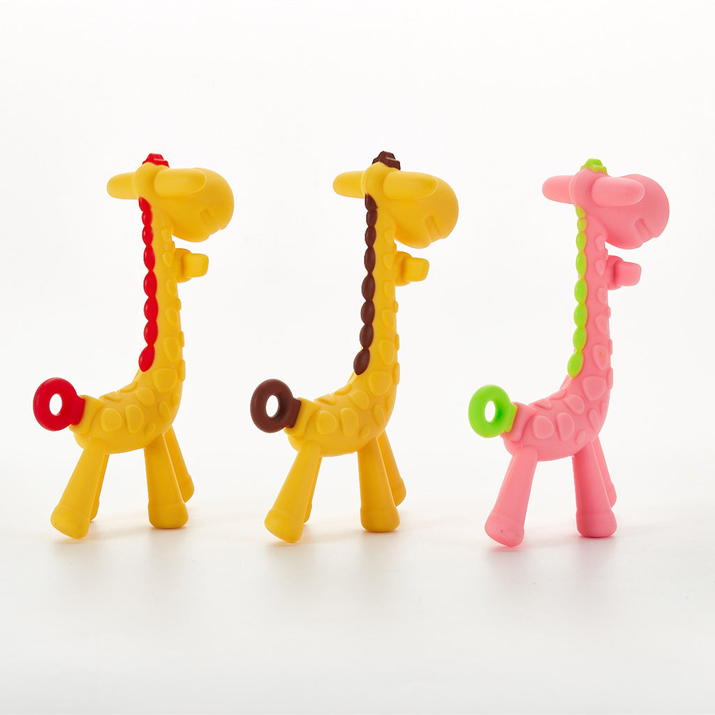 Chew-Happy Giraffe Teether for Babies