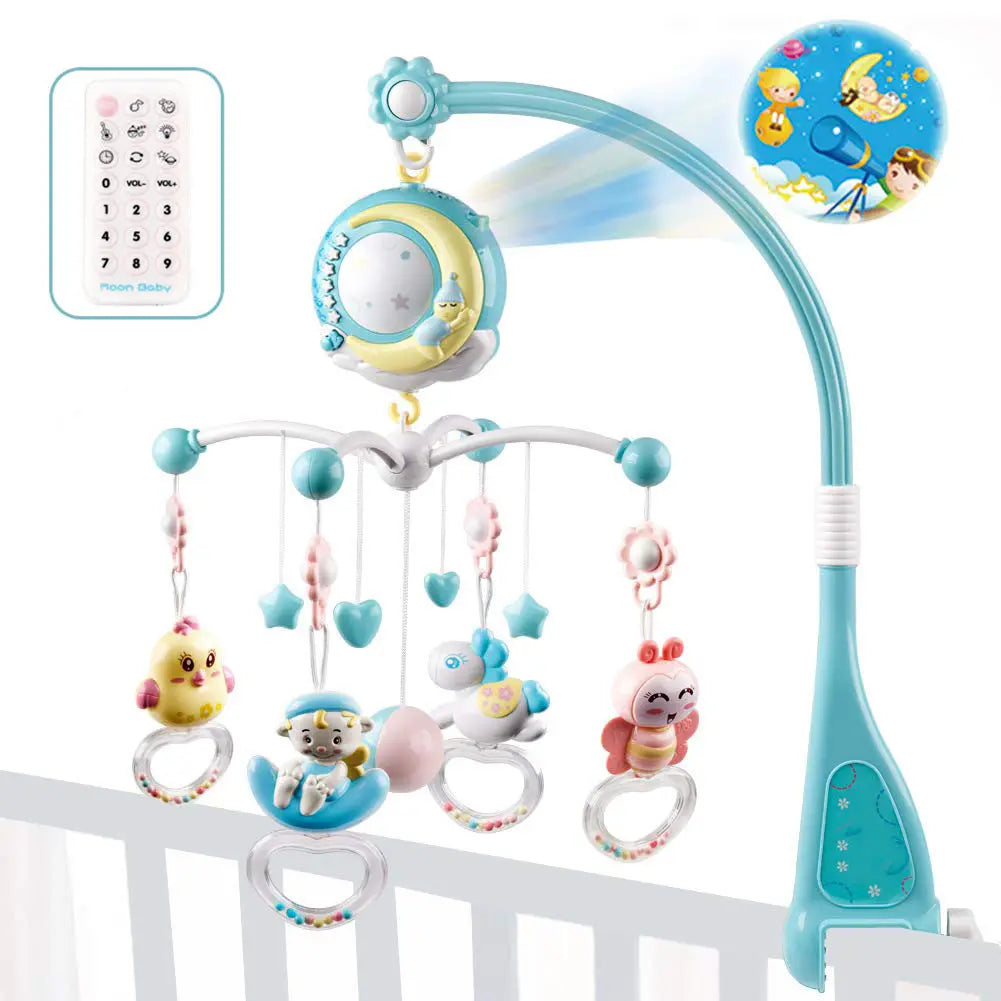 Rotating Baby Mobile with Music and Gentle Projection 1