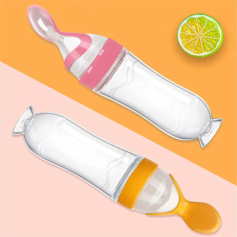 Silicone Spoon Bottle Feeder 1