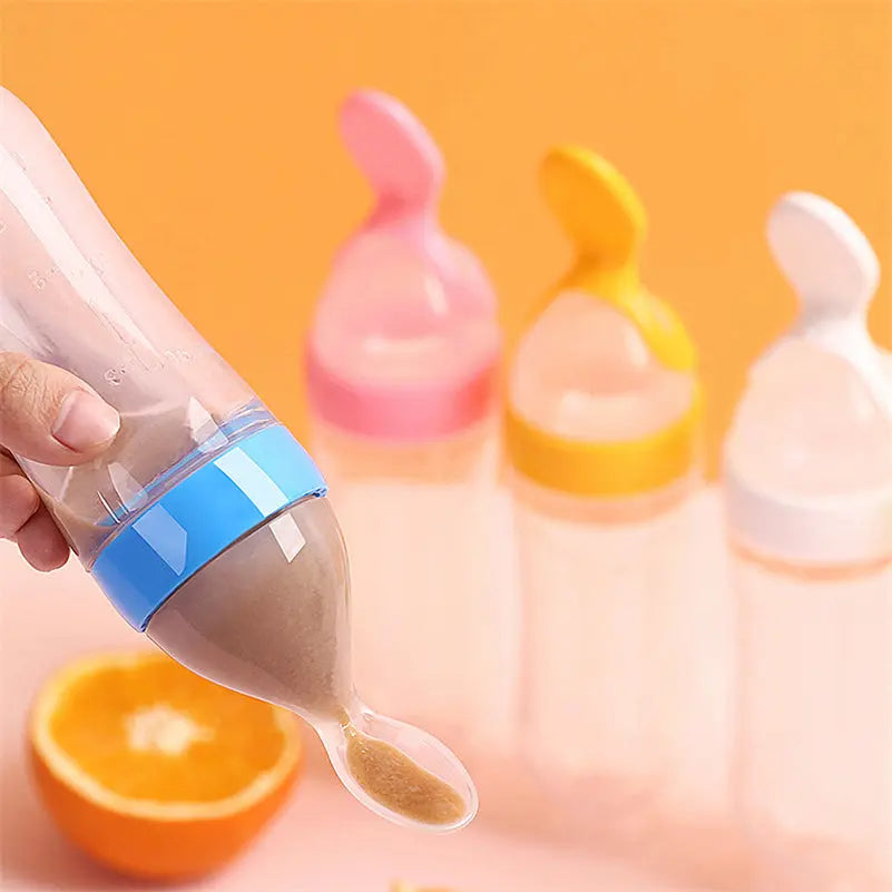 Silicone Spoon Bottle Feeder 1