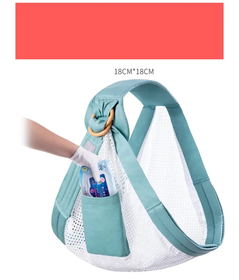 Comfortable Baby Wrap Sling for Easy, Hands-Free Nursing 1