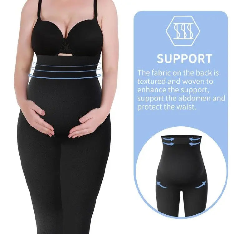 Comfortable High-Waist Maternity Leggings for Moms-to-Be 1