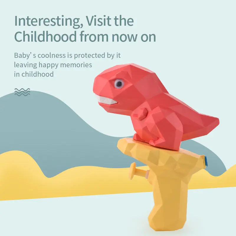 Kids Water Toy Dinosaur Gun for Summer Fun 1