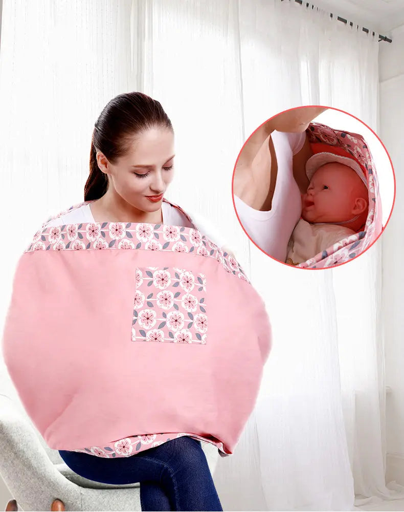 Comfortable Baby Wrap Sling for Easy, Hands-Free Nursing 1