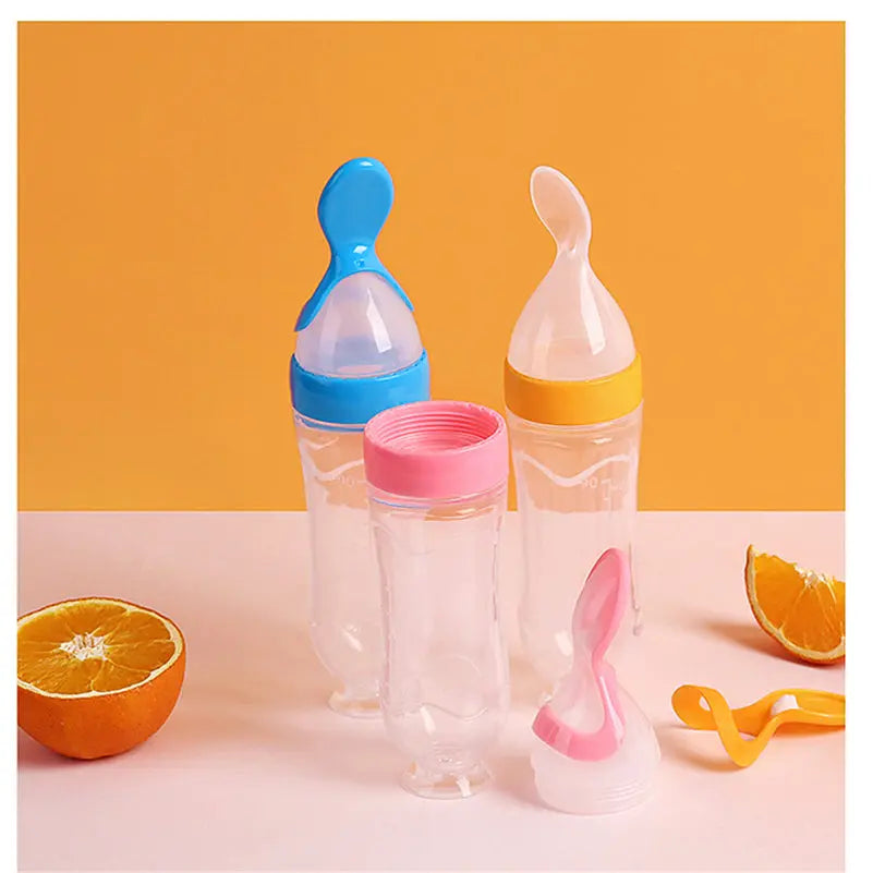 Silicone Spoon Bottle Feeder 1