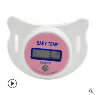 Safe, Gentle Pacifier Thermometer for Quick Baby Temperature Readings 1