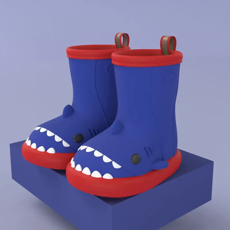 Fun Shark Rain Boots to Keep Kids’ Feet Dry 1