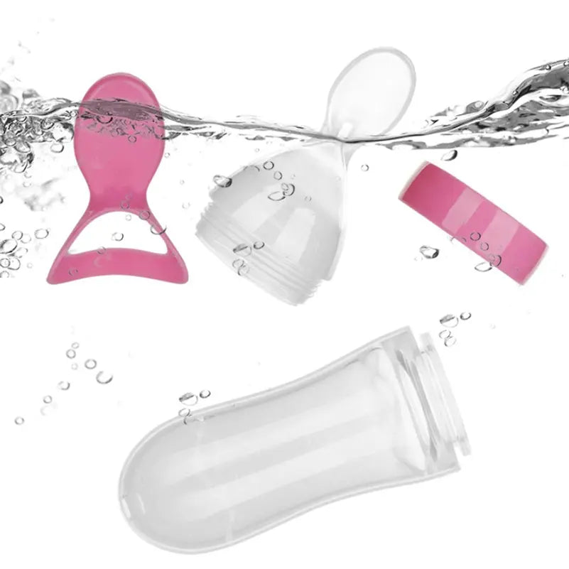 Silicone Spoon Bottle Feeder 1