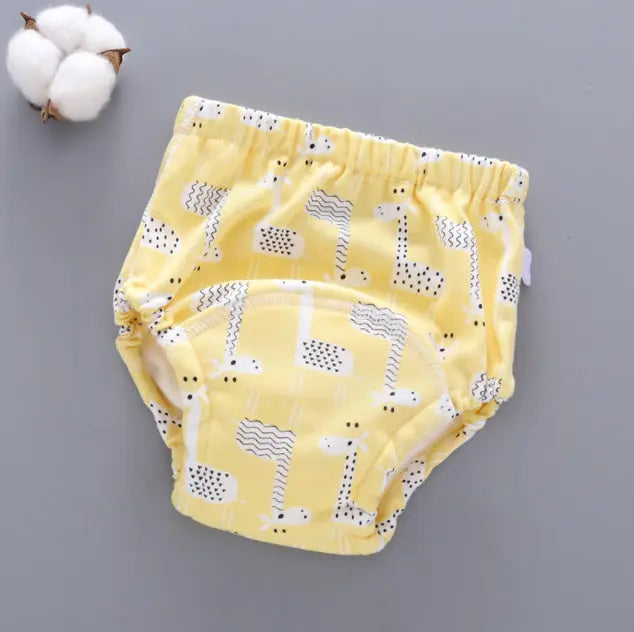 Baby Training Pants Washable 6-layer Gauze Diaper Cover 1