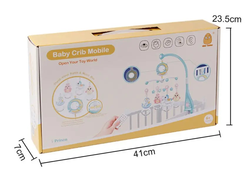 Rotating Baby Mobile with Music and Gentle Projection 1