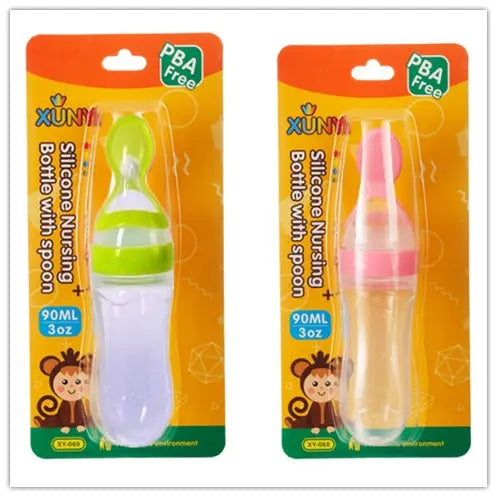 Silicone Spoon Bottle Feeder 1