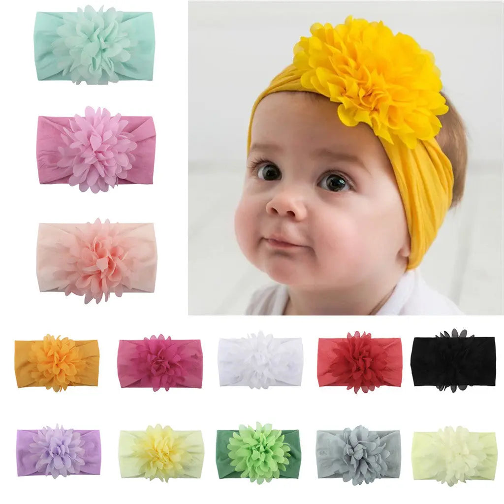 Cute Chiffon Flower Headband for Adorable Little Princesses 1