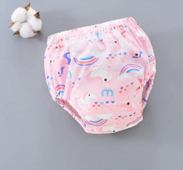 Baby Training Pants Washable 6-layer Gauze Diaper Cover 1