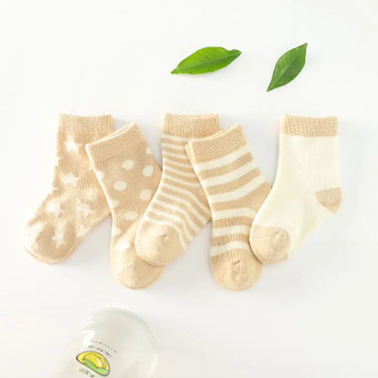 Durable Cotton Tube Socks Keep Little Feet Happy 1