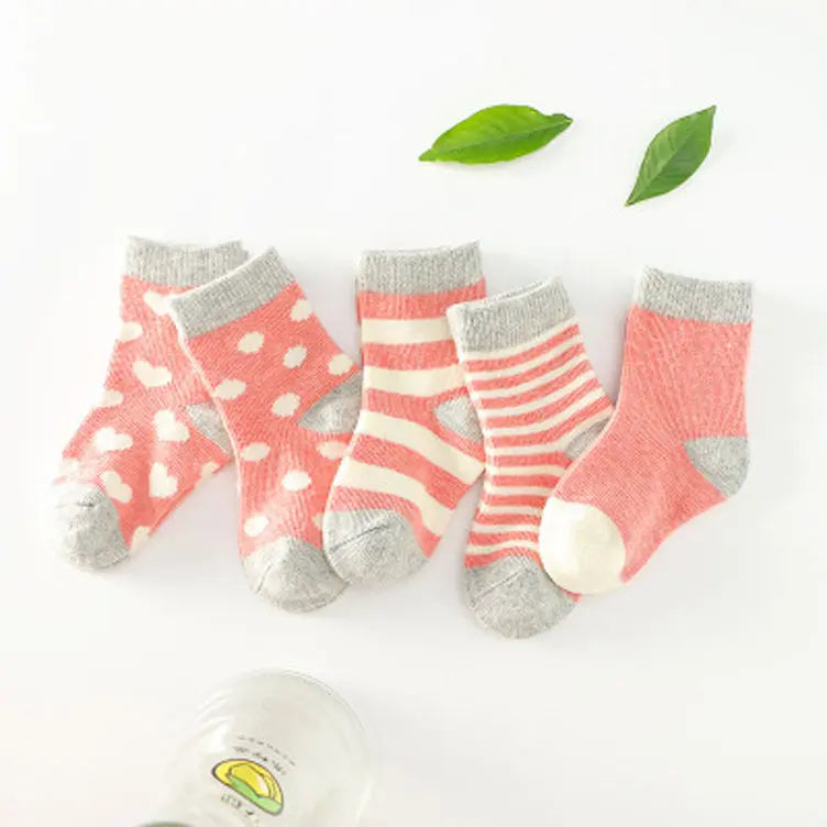 Durable Cotton Tube Socks Keep Little Feet Happy 1