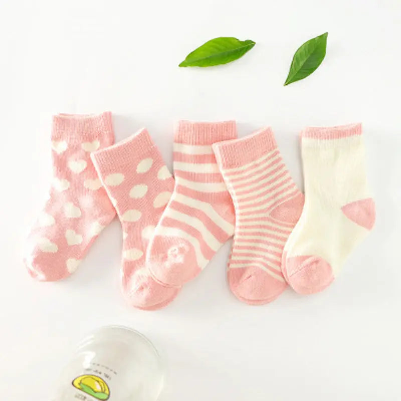 Durable Cotton Tube Socks Keep Little Feet Happy 1