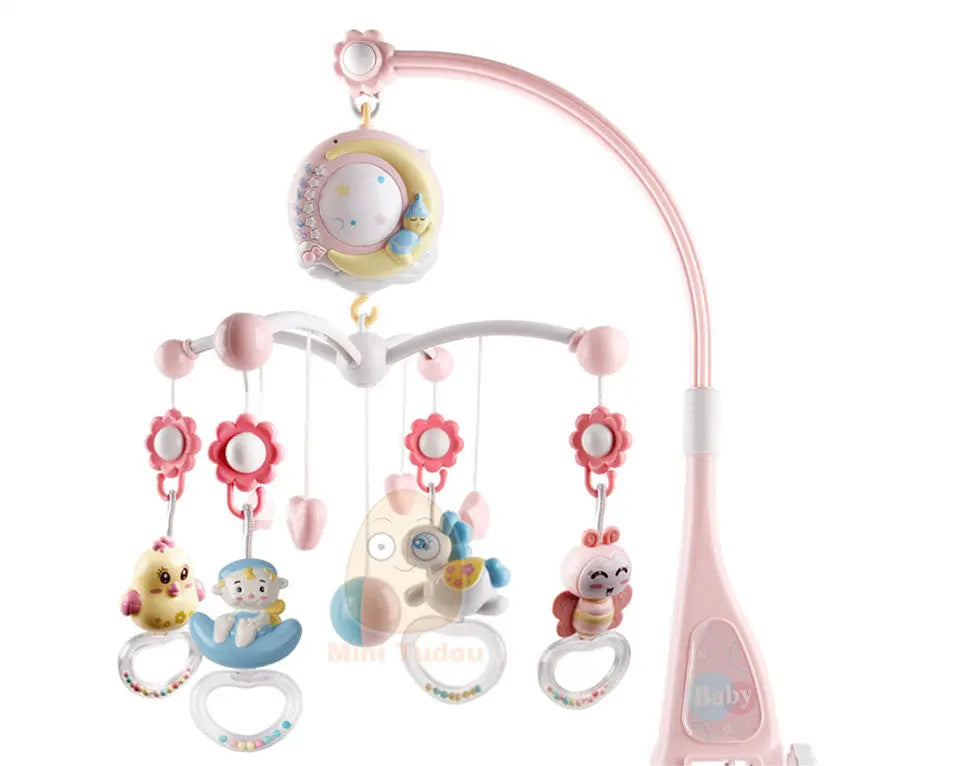 Rotating Baby Mobile with Music and Gentle Projection 1