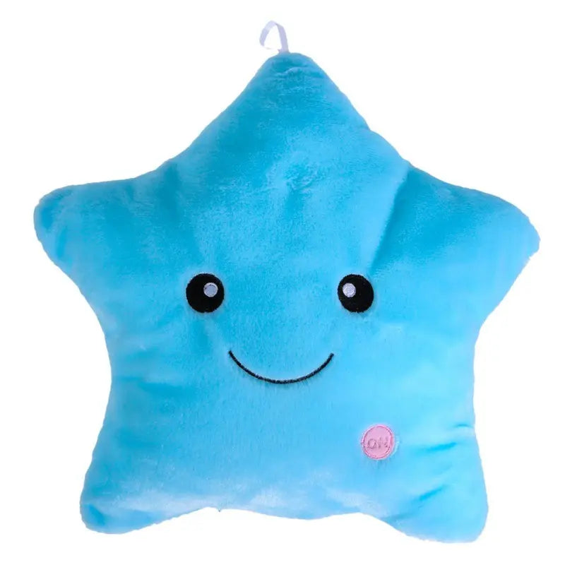 Glowing Star Plush Pillow for Magical Kids’ Bedroom Fun 1