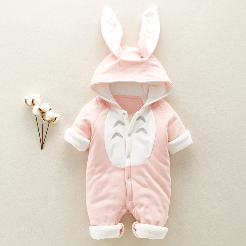 Ultra-Warm Baby Romper for Cold Days
