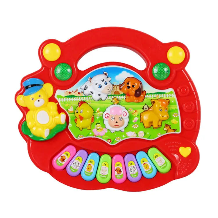 Farm Animal Musical Keyboard Toy for Curious Kids. 1