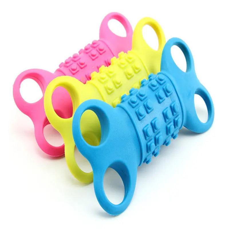 Durable Silicone Bone Chew Toy for Toddlers. 1