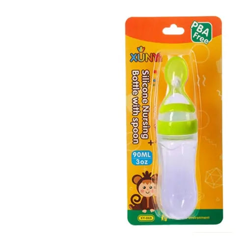 Silicone Spoon Bottle Feeder 1