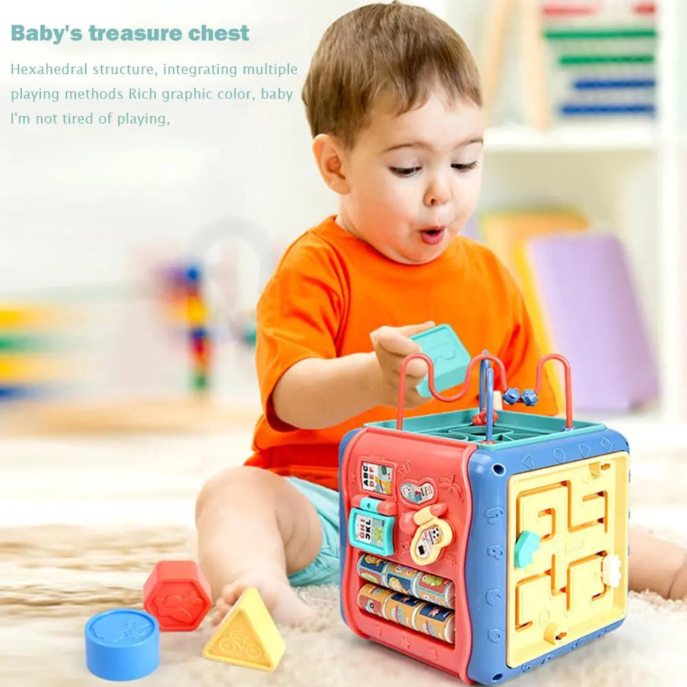6-in-1 Baby Learning Cube 1