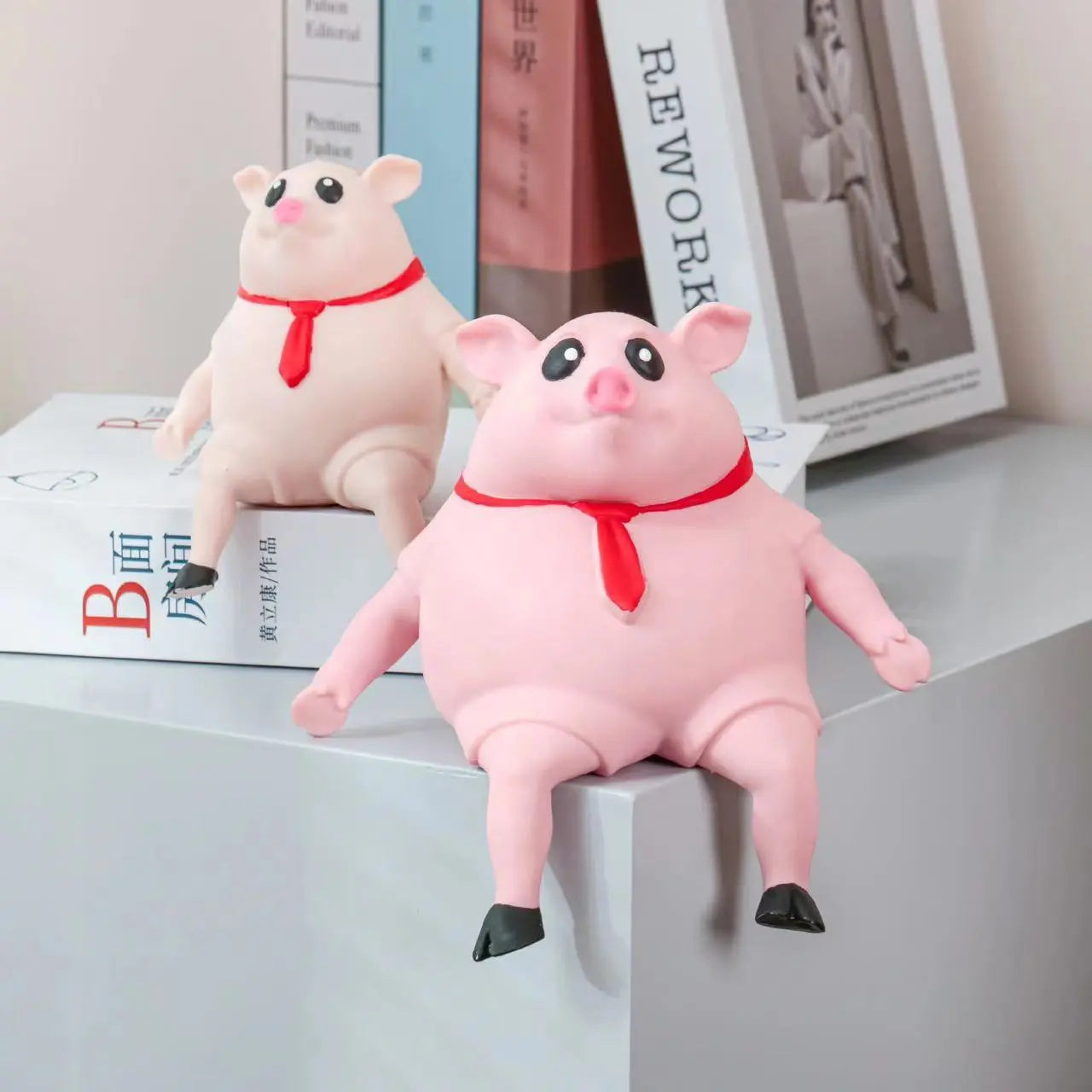 Funny Piggy Squeeze Toy for Smiles and Relaxation 1