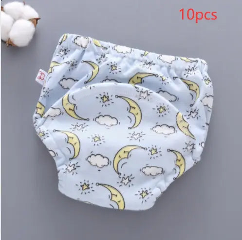 Baby Training Pants Washable 6-layer Gauze Diaper Cover 1