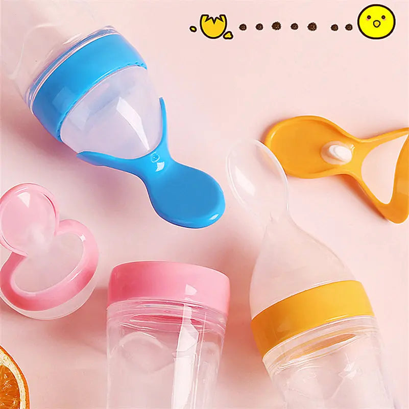 Silicone Spoon Bottle Feeder 1