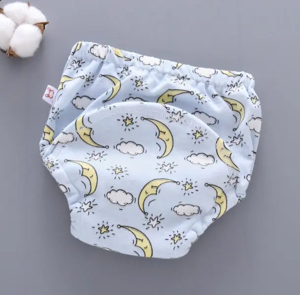 Baby Training Pants Washable 6-layer Gauze Diaper Cover 1