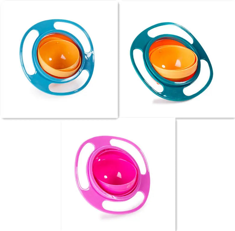 360 Rotate Universal Spill-proof Bowl Dishes 1