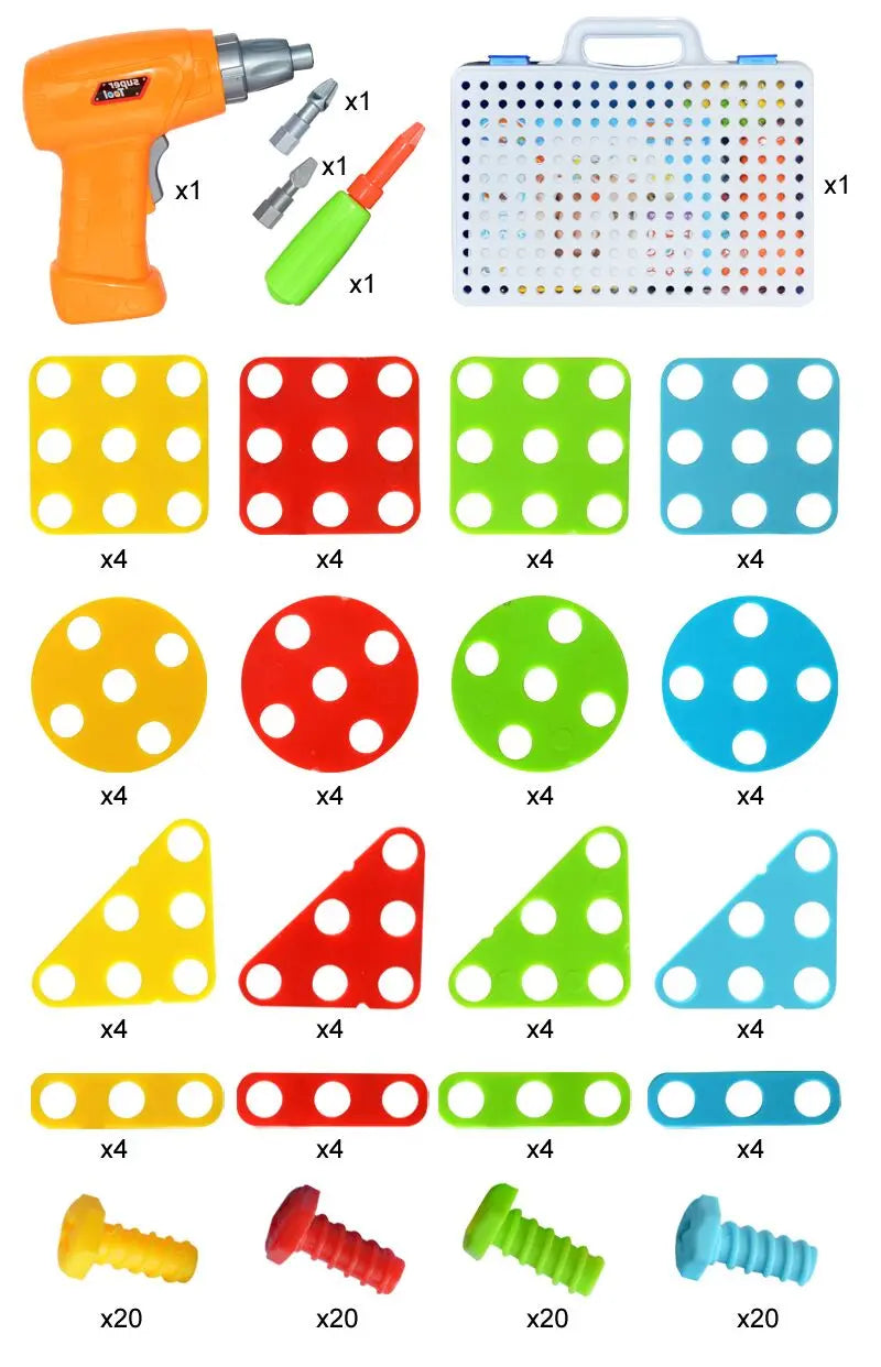 STEM Learning Blocks Kit for Imaginative Play 1