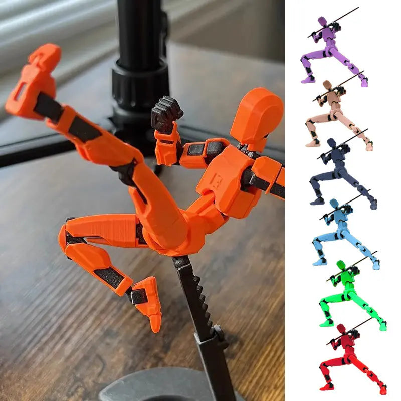 Poseable Robot Toy for Creative Kids and Fun Play 1
