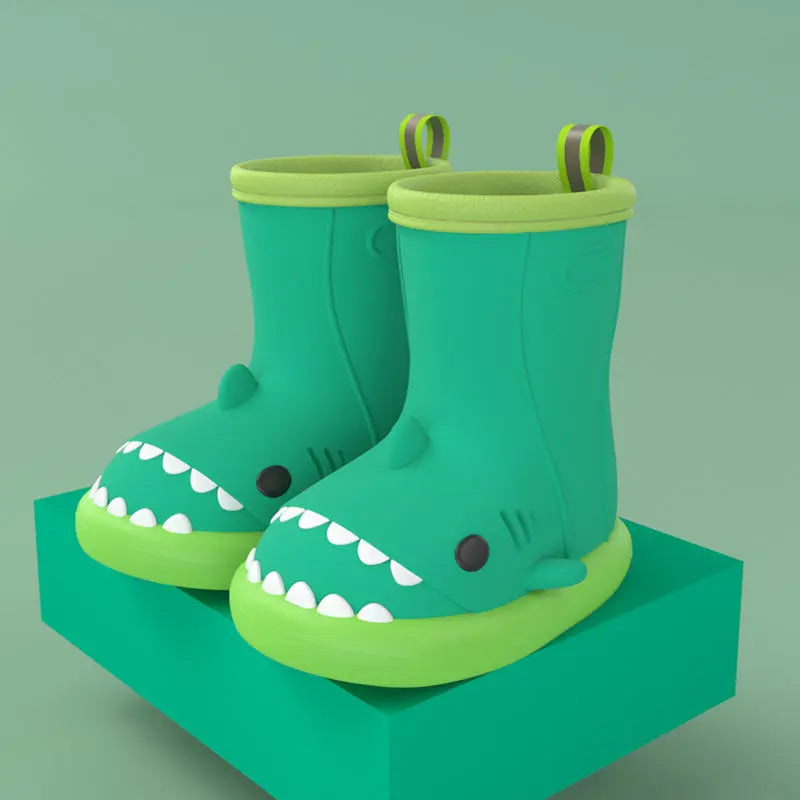 Fun Shark Rain Boots to Keep Kids’ Feet Dry 1