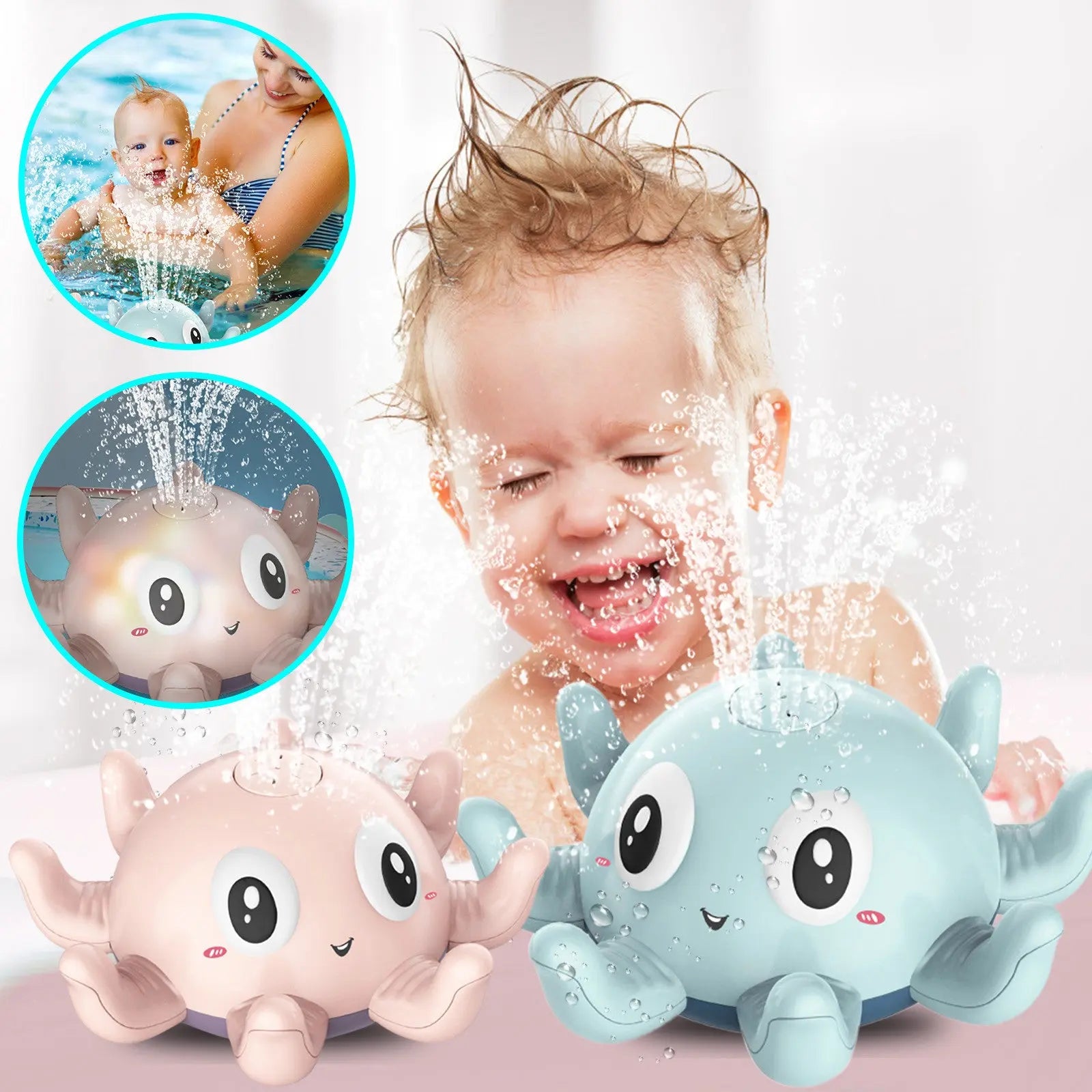 Kids Water Spray Bath Toy for Splashy Bath Fun 1