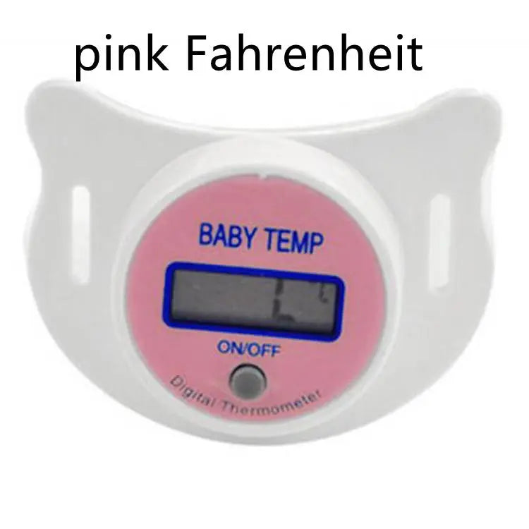 Safe, Gentle Pacifier Thermometer for Quick Baby Temperature Readings 1