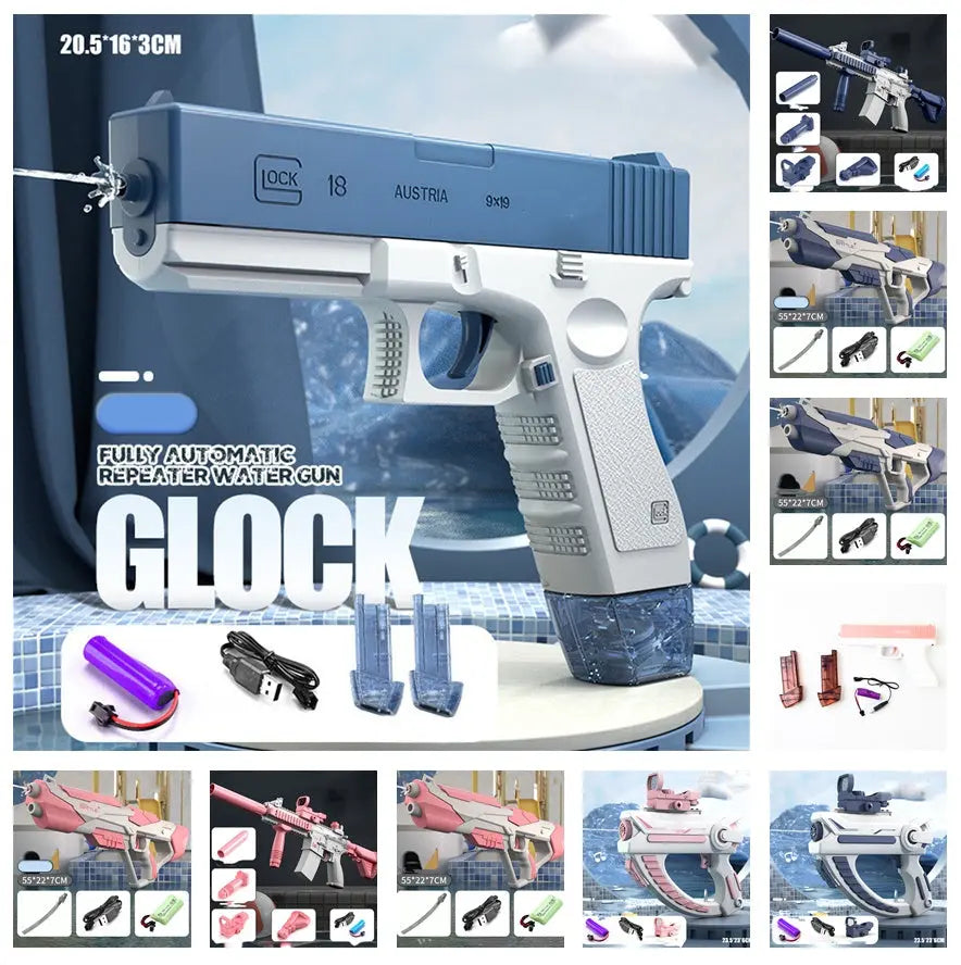 Automatic Space Water Gun for Epic Summer Water Fights 1