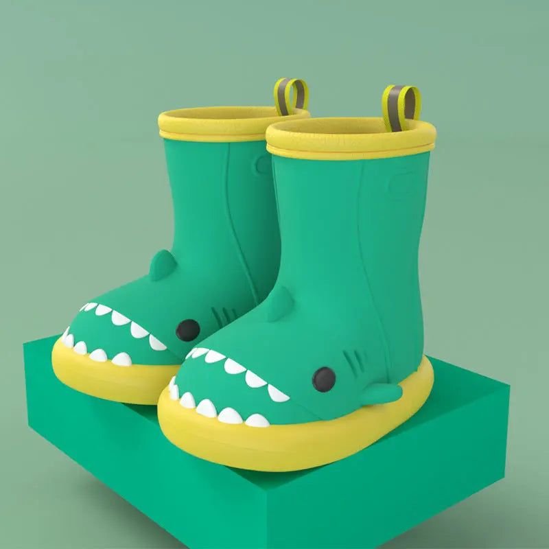 Fun Shark Rain Boots to Keep Kids’ Feet Dry 1