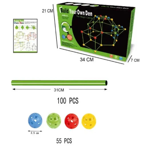 Creative Castle Building Kit for Fun Family Playtime 1