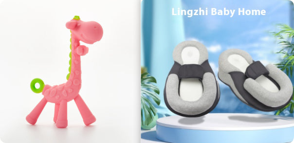 Chew-Happy Giraffe Teether for Babies