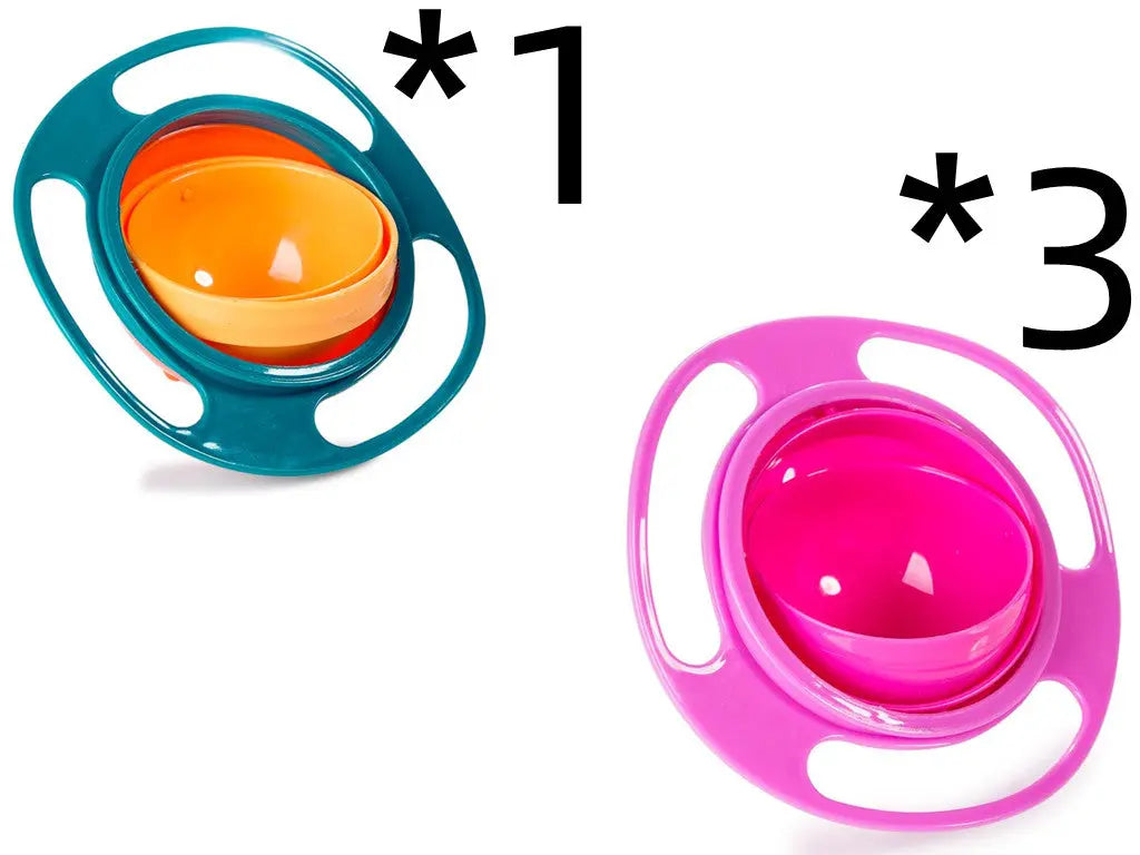 360 Rotate Universal Spill-proof Bowl Dishes 1