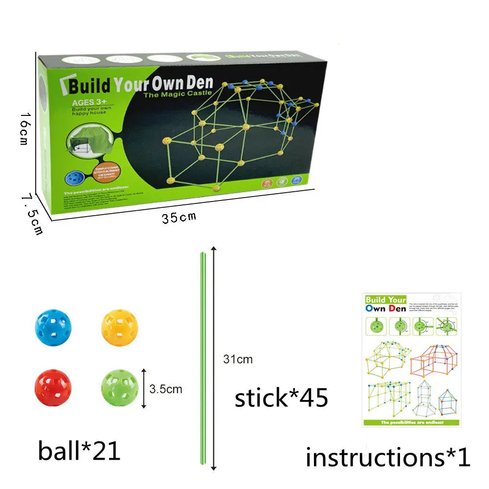 Creative Castle Building Kit for Fun Family Playtime 1