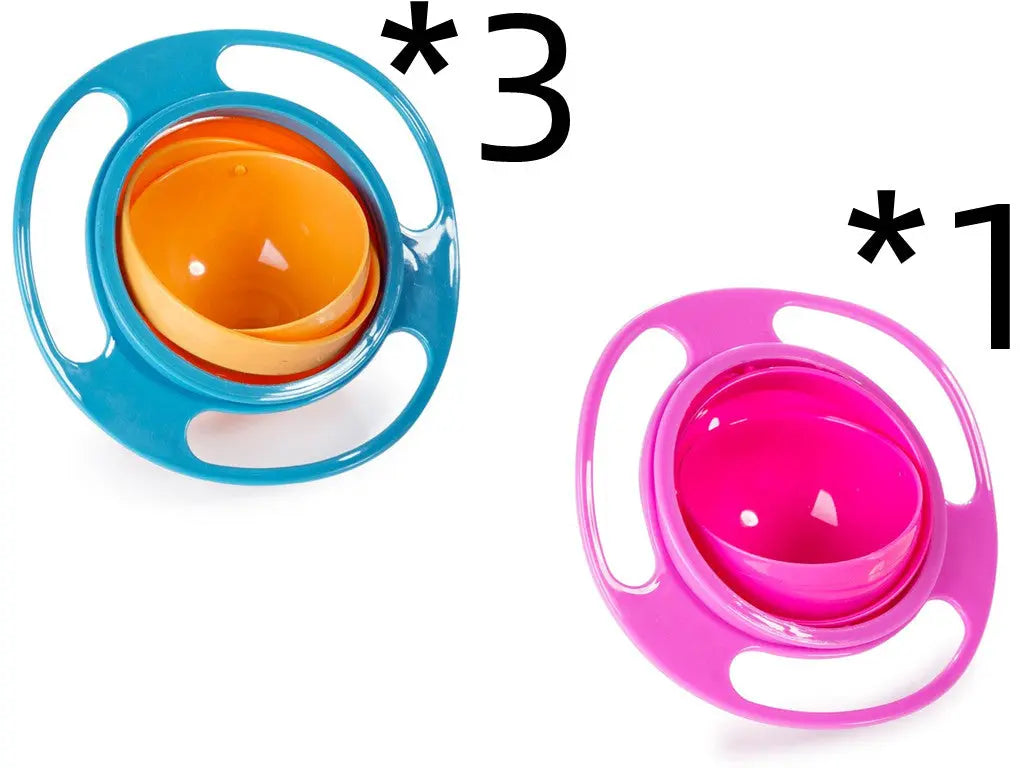 360 Rotate Universal Spill-proof Bowl Dishes 1